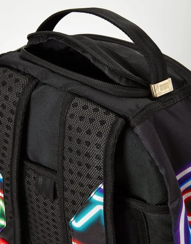 BACKPACKS>SPRAYGROUND NEON SHARK