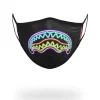FACE MASKS>SPRAYGROUND NEON SHARK FORM-FITTING MASK