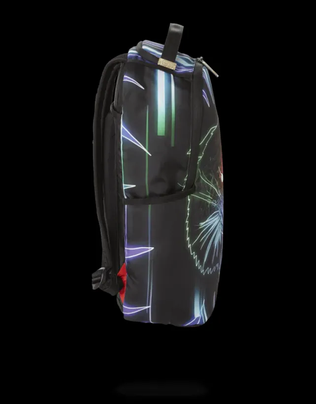BACKPACKS>SPRAYGROUND NEON TIGER BACKPACK (ONE OF ONE)