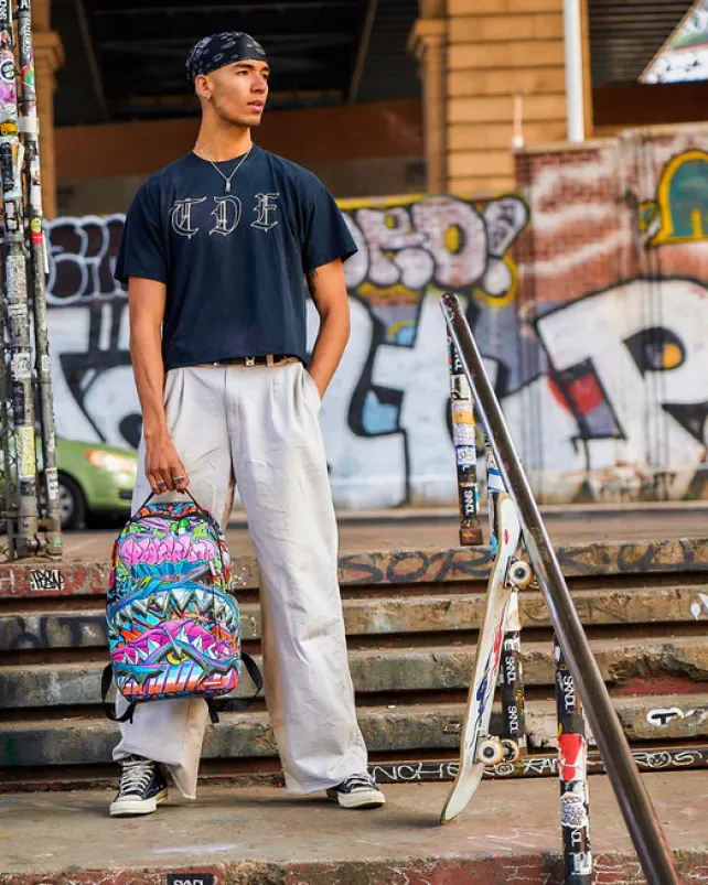 BACKPACKS>SPRAYGROUND NEXT STOP BACKPACK