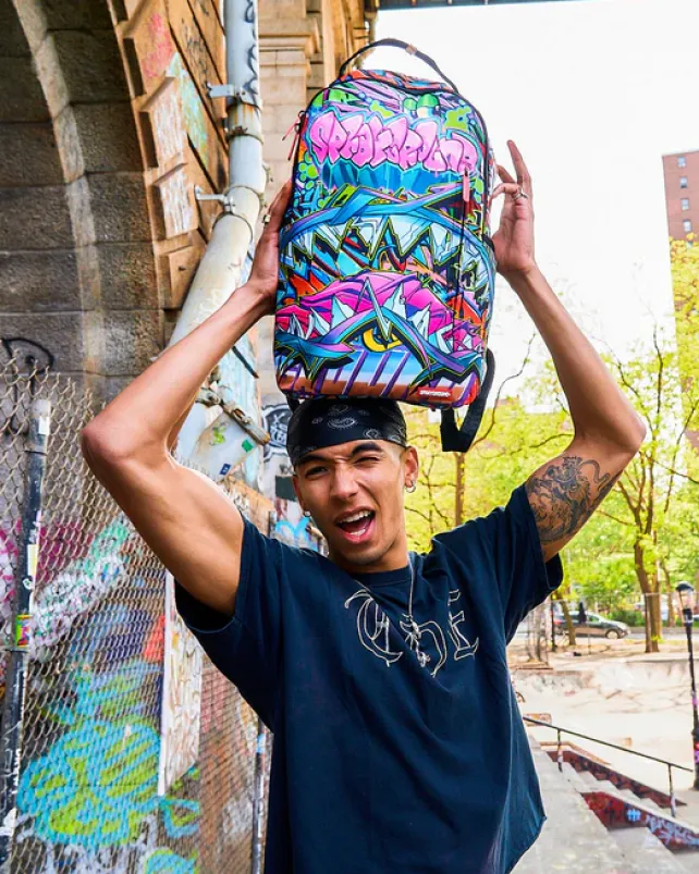 BACKPACKS>SPRAYGROUND NEXT STOP BACKPACK