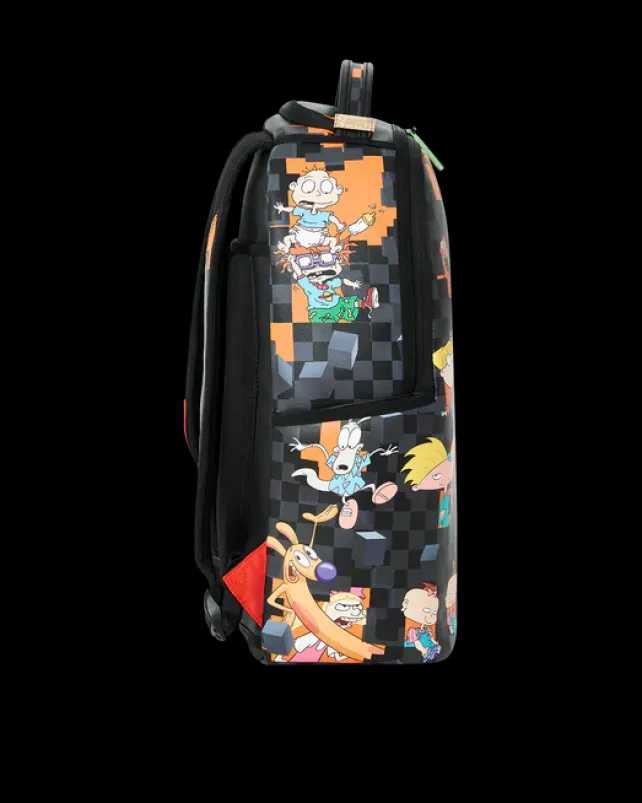 BACKPACKS>SPRAYGROUND NICKELODEON CHECKBREAK BACKPACK (DLXV)