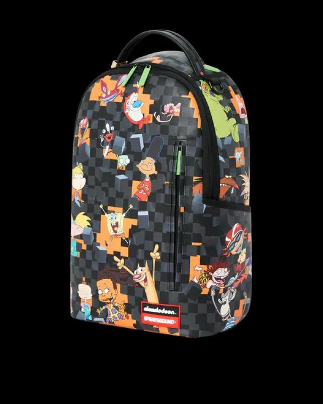 BACKPACKS>SPRAYGROUND NICKELODEON CHECKBREAK BACKPACK (DLXV)