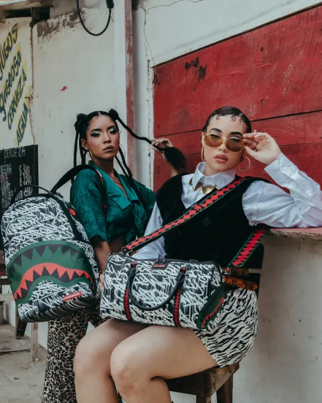 DUFFLES>SPRAYGROUND NIGHT NIGHT MINI DUFFLE