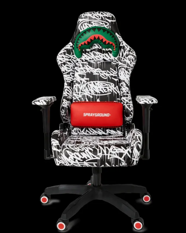 GAMING CHAIRS>SPRAYGROUND NIGHT VISION GAMING CHAIR - SUPER RARE