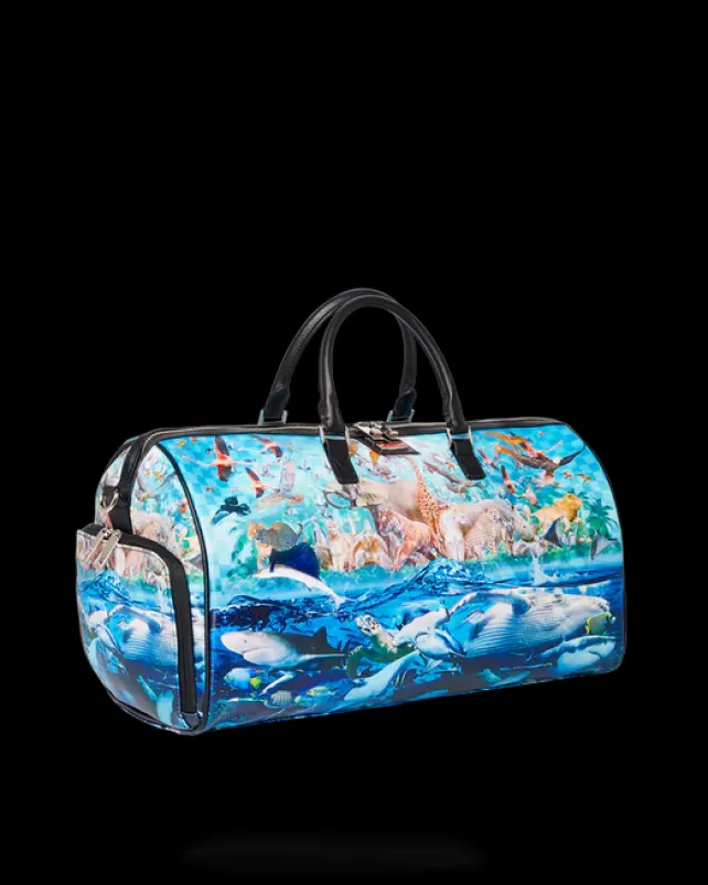 DUFFLES>SPRAYGROUND NOAHS SH-ARK LARGE DUFFLE