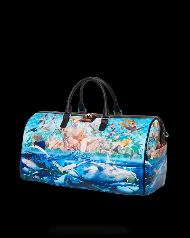 DUFFLES>SPRAYGROUND NOAHS SH-ARK LARGE DUFFLE