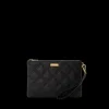 CROSSOVER CLUTCHES>SPRAYGROUND NOIR QUILT GOLD CHAIN SHARK CROSSOVER CLUTCH