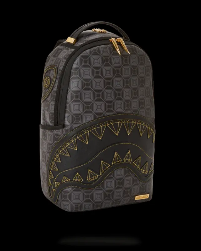 BACKPACKS>SPRAYGROUND OBSIDIAN STUNNER A.i.6 SANDFLOWER COLLAB BACKPACK (DLXV)
