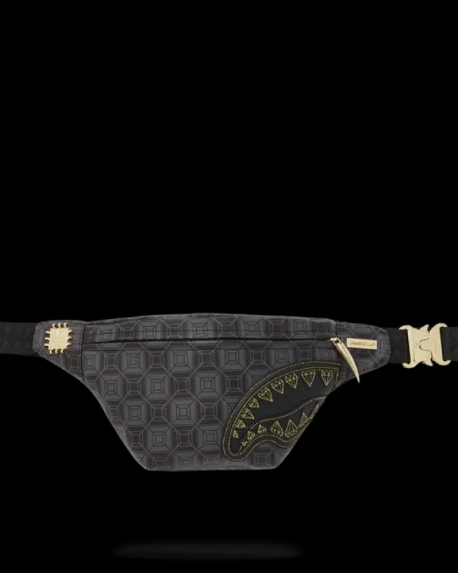 CROSSBODYS>SPRAYGROUND OBSIDIAN STUNNER A.i.6 SANDFLOWER COLLAB SAVVY CROSSBODY