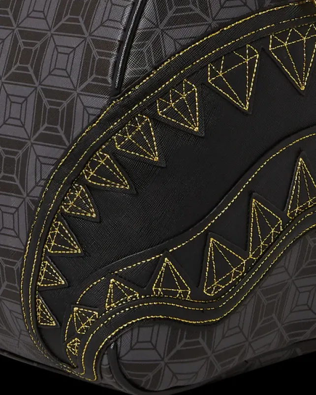 DUFFLES>SPRAYGROUND OBSIDIAN STUNNER A.i.6 SANDFLOWER COLLAB DUFFLE