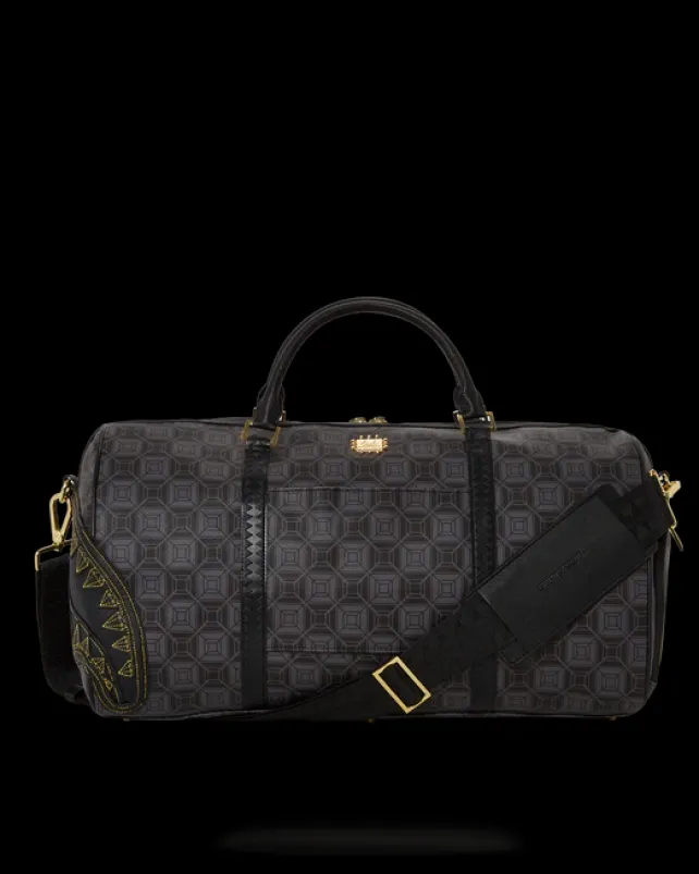 DUFFLES>SPRAYGROUND OBSIDIAN STUNNER A.i.6 SANDFLOWER COLLAB DUFFLE