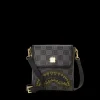 SLINGS|CROSSBODYS>SPRAYGROUND OBSIDIAN STUNNER A.i.6 SANDFLOWER COLLAB LARGE SLING