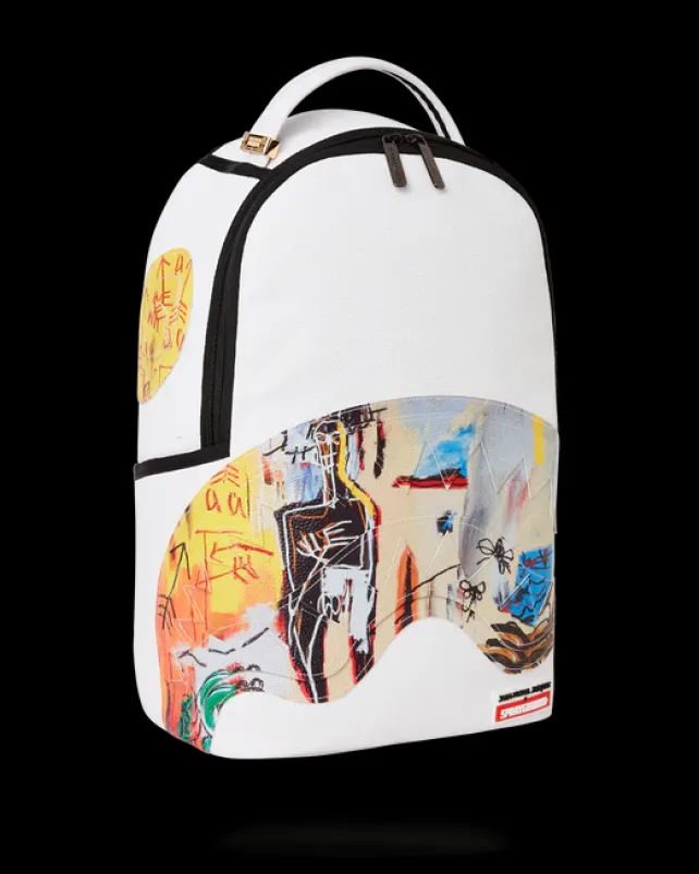 BACKPACKS>SPRAYGROUND OFFICIAL BASQUIAT ACQUE PERICOLOSE 1981 BACKPACK (DLXV)