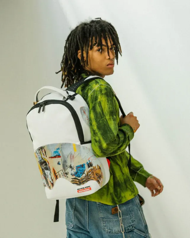 BACKPACKS>SPRAYGROUND OFFICIAL BASQUIAT ACQUE PERICOLOSE 1981 BACKPACK (DLXV)
