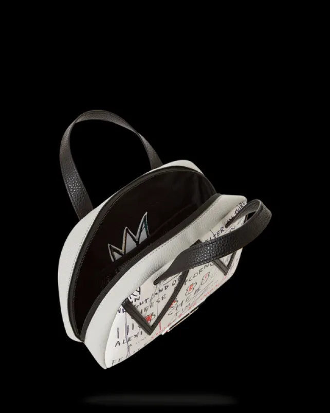 HANDBAGS>SPRAYGROUND OFFICIAL BASQUIAT UNTITLED (CHEESE POPCORN) 1983 HANDBAG