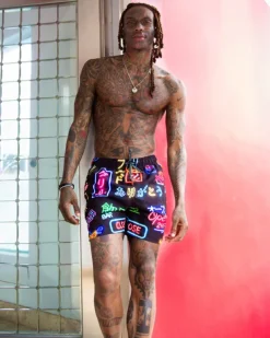 SWIMWEAR>SPRAYGROUND OKINAWA SWIM TRUNKS