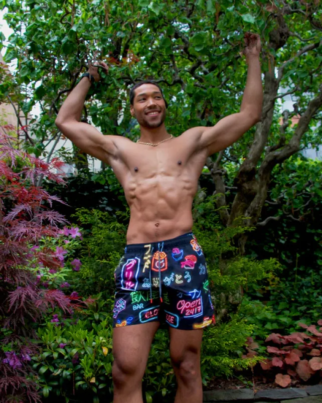 SWIMWEAR>SPRAYGROUND OKINAWA SWIM TRUNKS