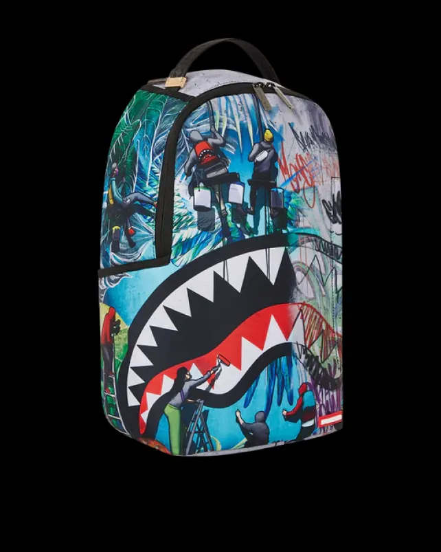 BACKPACKS>SPRAYGROUND PAINT u0026 PROSPER BACKPACK