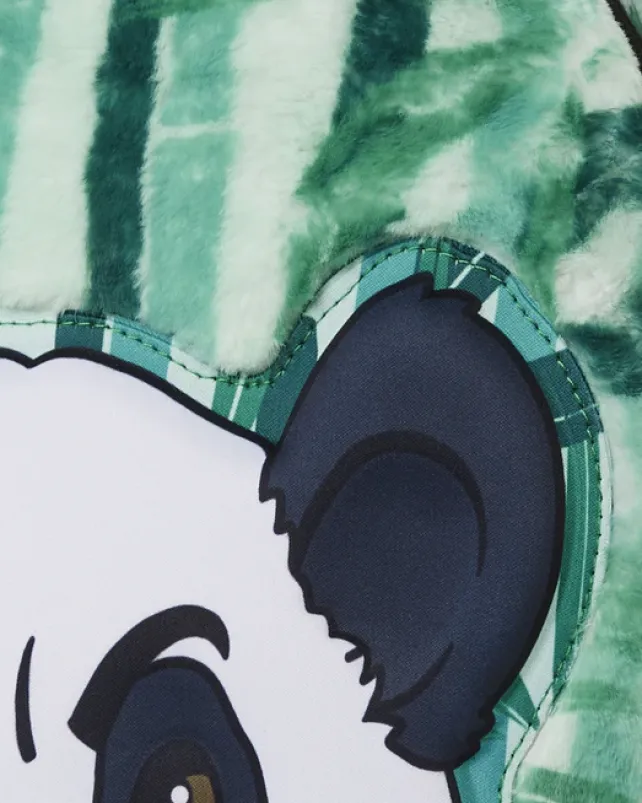 BACKPACKS>SPRAYGROUND PANDA COZY VELOUR FUR BACKPACK