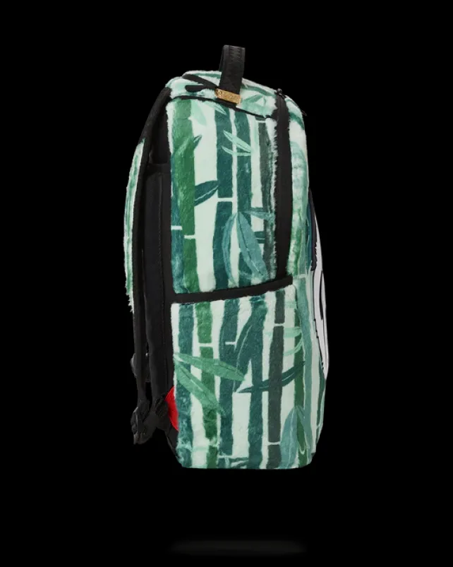 BACKPACKS>SPRAYGROUND PANDA COZY VELOUR FUR BACKPACK