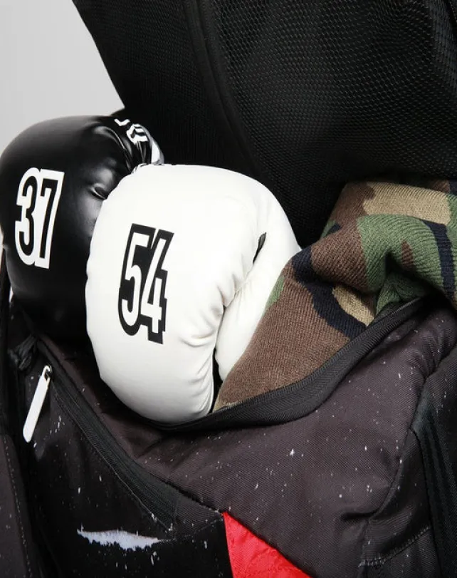 BACKPACKS>SPRAYGROUND PARTY SHARK DUFFPACK