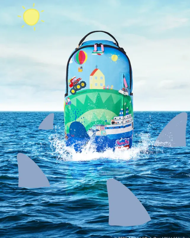 BACKPACKS>SPRAYGROUND PEPPA PIG BACKPACK (DLXR)