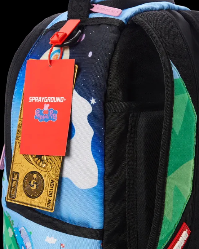 BACKPACKS>SPRAYGROUND PEPPA PIG BACKPACK (DLXR)