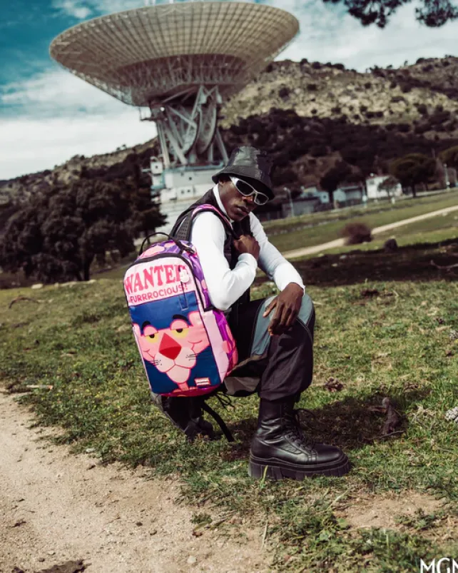 BACKPACKS>SPRAYGROUND PINK PANTHER FURRROCIOUS BACKPACK