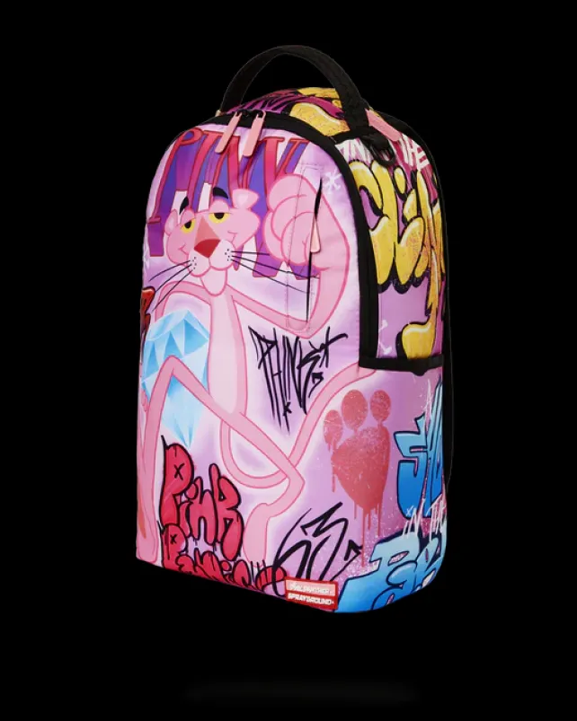 BACKPACKS>SPRAYGROUND PINK PANTHER ON THE RUN (DLXR)