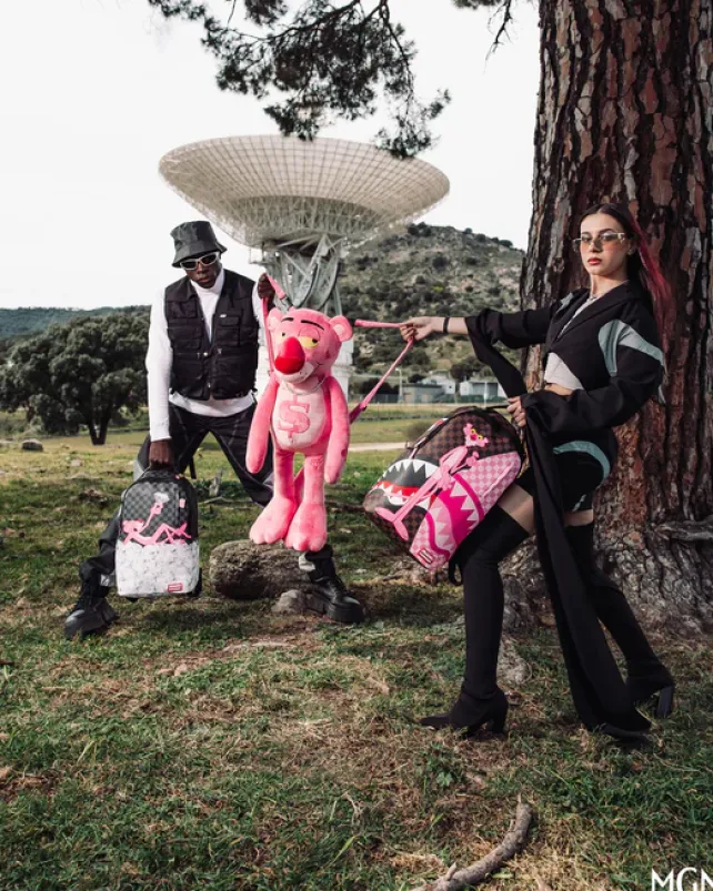 BACKPACKS>SPRAYGROUND PINK PANTHER THE REVEAL BACKPACK (DLXV)