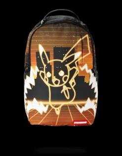 BACKPACKS>SPRAYGROUND POKEMON PIKACHU NEON SHARK