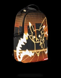 BACKPACKS>SPRAYGROUND POKEMON PIKACHU NEON SHARK
