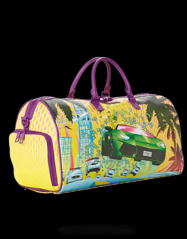 DUFFLES>SPRAYGROUND POP THE TRUNK DUFFLE