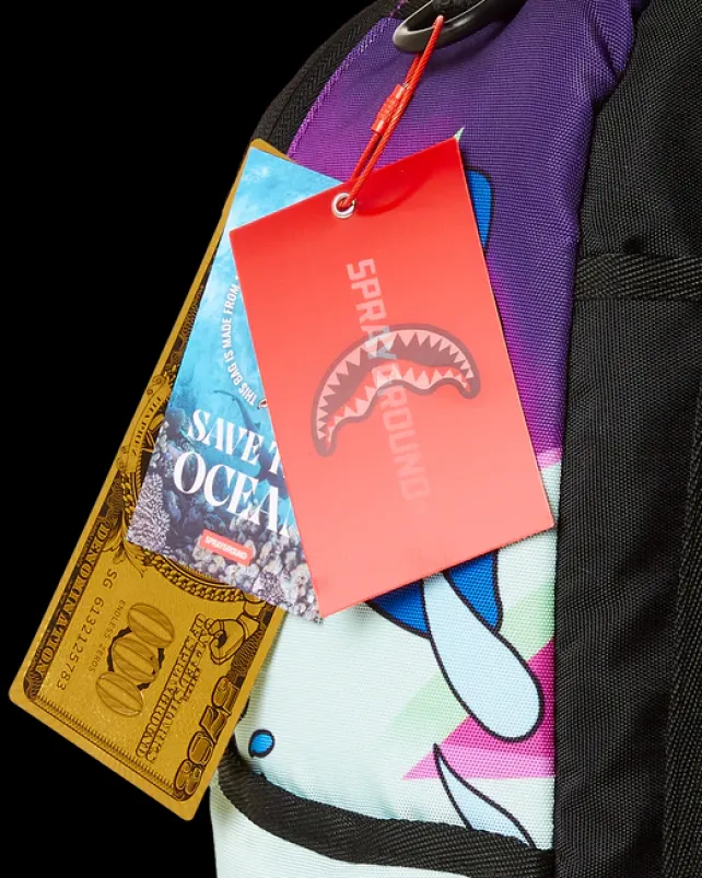 BACKPACKS>SPRAYGROUND POWER PUFF GIRLS MONSTER SHARK BACKPACK