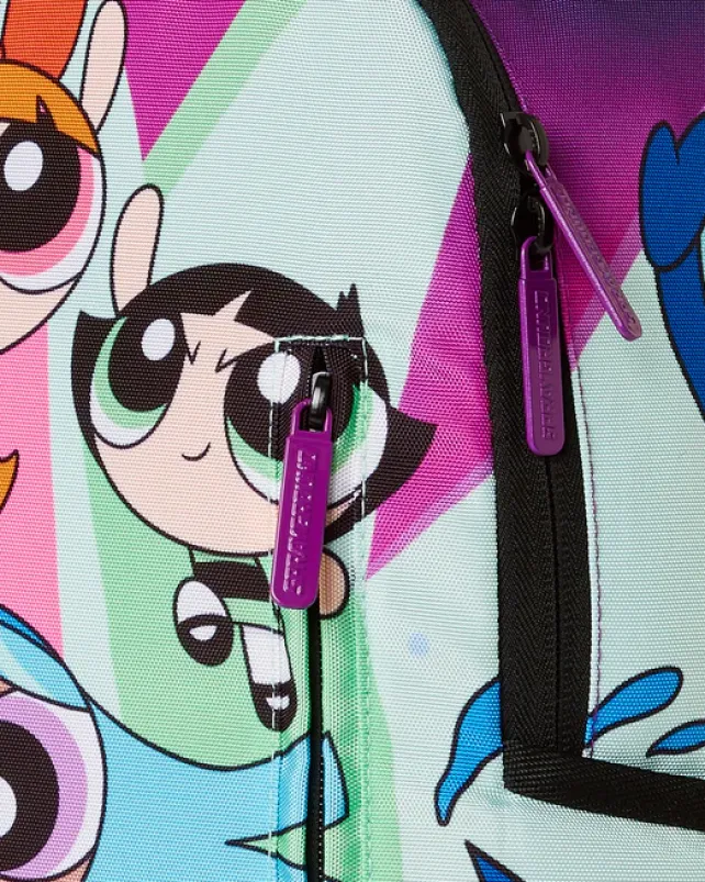 BACKPACKS>SPRAYGROUND POWER PUFF GIRLS MONSTER SHARK BACKPACK