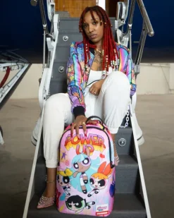 BACKPACKS>SPRAYGROUND POWERPUFF GIRLS ON THE RUN (DLXR)