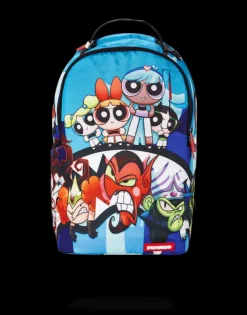 BACKPACKS>SPRAYGROUND POWERPUFF GIRLS SHARK