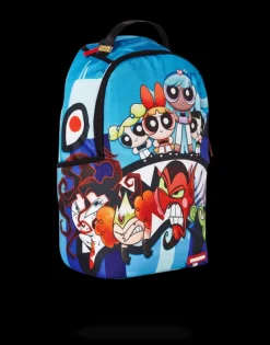 BACKPACKS>SPRAYGROUND POWERPUFF GIRLS SHARK