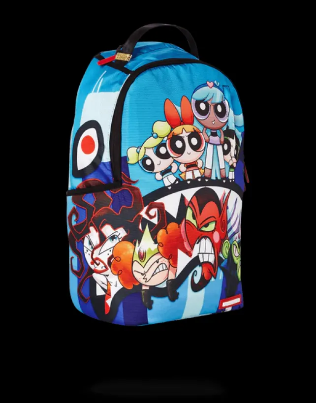 BACKPACKS>SPRAYGROUND POWERPUFF GIRLS SHARK
