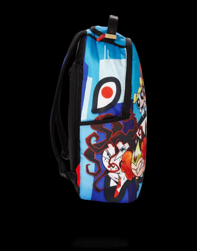 BACKPACKS>SPRAYGROUND POWERPUFF GIRLS SHARK