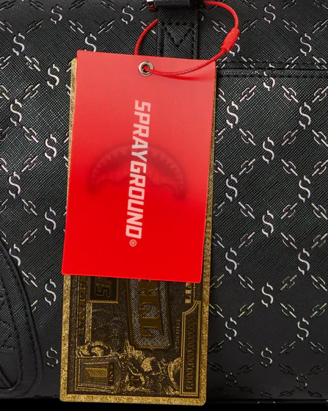 DUFFLES>SPRAYGROUND PRI$M SUPERJET MINI DUFFLE