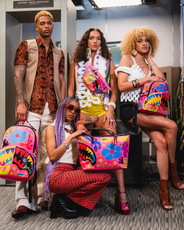 SAVAGES|BACKPACKS>SPRAYGROUND PSYCHEDELIC VOYAGE SAVAGE BACKPACK