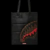 TOTES|HANDBAGS>SPRAYGROUND PUFFER SHARK VAIL FLEX TOTE