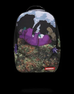 BACKPACKS>SPRAYGROUND PURPLE HAZE GANJA BEAR