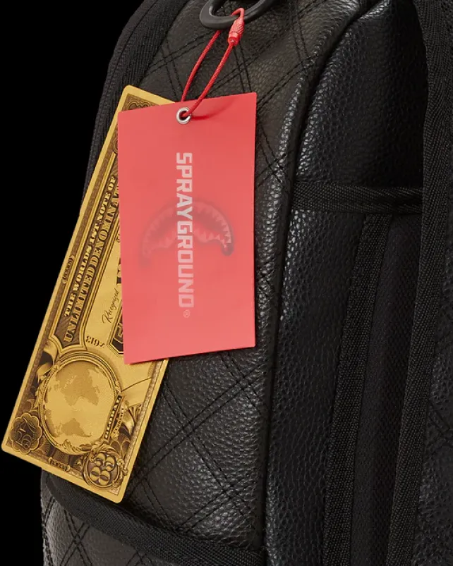 BACKPACKS>SPRAYGROUND QUILT HAND PAINTED DIABLO BEAR BACKPACK (DLXV)