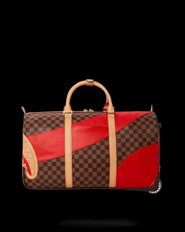 DUFFLES>SPRAYGROUND RACEWAY HENNY DUFFLE WHEELY