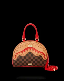 HANDBAGS>SPRAYGROUND RACEWAY HENNY SHARK HANDBAG