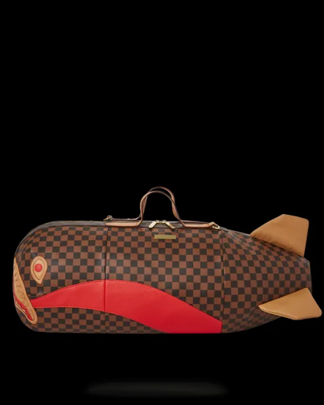 DUFFLES>SPRAYGROUND RACEWAY HENNY TORPEDO DUFFLE