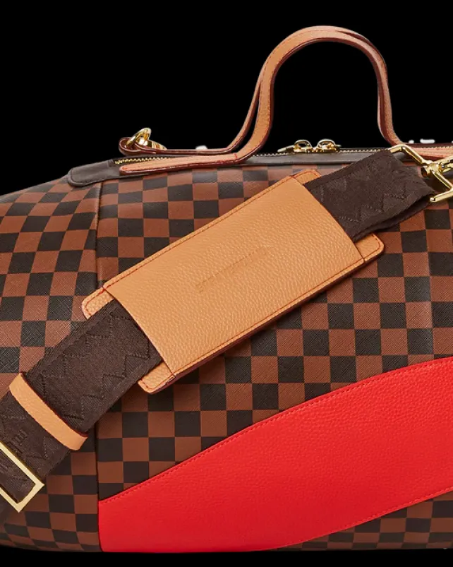 DUFFLES>SPRAYGROUND RACEWAY HENNY TORPEDO DUFFLE